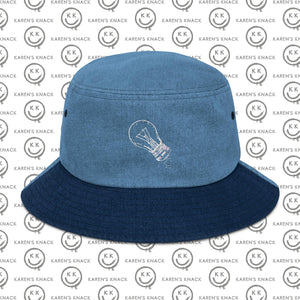 Salt & Light denim bucket hat