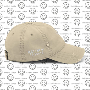 Salt & Light Distressed Hat