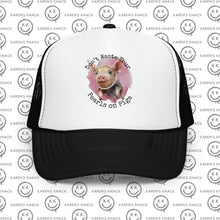 Load image into Gallery viewer, Pearls on Pigs Foam trucker hat