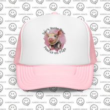 Load image into Gallery viewer, Pearls on Pigs Foam trucker hat