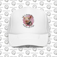 Load image into Gallery viewer, Pearls on Pigs Foam trucker hat