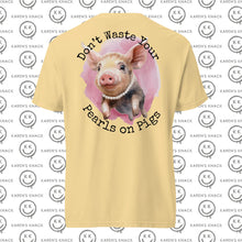 Load image into Gallery viewer, Pearls on Pigs Comfort Color T Shirt