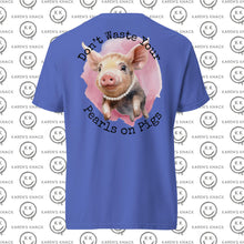 Load image into Gallery viewer, Pearls on Pigs Comfort Color T Shirt