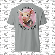 Load image into Gallery viewer, Pearls on Pigs Comfort Color T Shirt