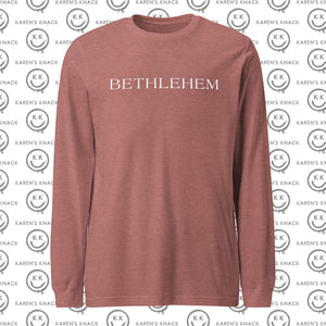 Bethlehem Christmas Long Sleeve Tee