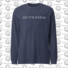 Load image into Gallery viewer, Bethlehem Christmas Long Sleeve Tee