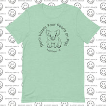 Load image into Gallery viewer, Pearls on Pigs Bella+Canvas  Lightweight Shirt