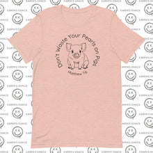 Load image into Gallery viewer, Pearls on Pigs Bella+Canvas  Lightweight Shirt